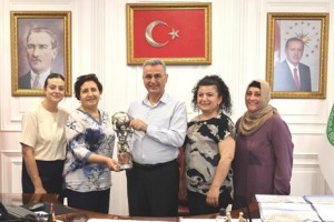 Başkan Kurnaz'a 'Kadın İstihdamı' Teşekkürü